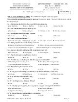 Đề thi Học kì 1 Địa lí 10 năm 2025-2026 trường THPT Lương Thế Vinh (TP Hồ Chí Minh)